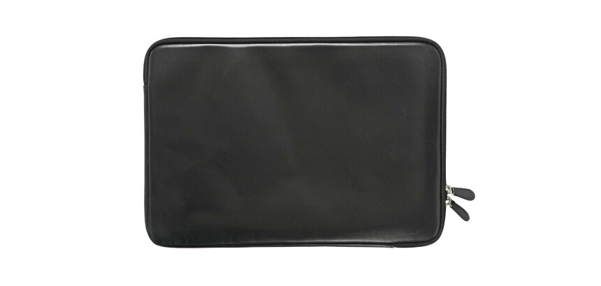 Quo Vadis - Housse ordinateur - Satiny - 37x26x1,5 cm - Cuir pleine fleur de vachette - 1 compartiment(s)