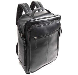 Quo Vadis - Sac à dos - Rangers - 43x30x14 cm - Cuir pleine fleur de buffle - 2 compartiment(s) - Avec bretelles et poignée