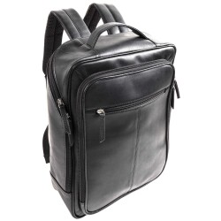 Quo Vadis - Sac à dos - Rangers - 43x30x14 cm - Cuir pleine fleur de buffle - 2 compartiment(s) - Avec bretelles et poignée