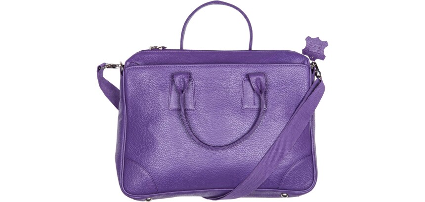 Quo Vadis - Sacoche cabas - Goya - 38x29x7 cm - Cuir pleine fleur de vachette - 2 compartiment(s) - Avec bandoulière et poignée