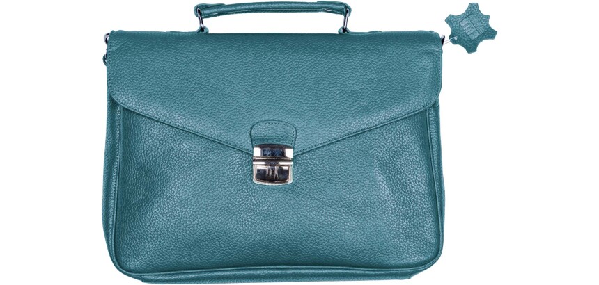 Quo Vadis - Sacoche - Goya - 30x27x05 cm - Cuir pleine fleur de vachette - 1 compartiment(s) - Avec bandoulière et poignée