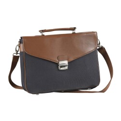 Quo Vadis - Sacoche - S1829 - 30x27x05 cm - Cuir pleine fleur de vachette - 1 compartiment(s) - Avec bandoulière et poignée