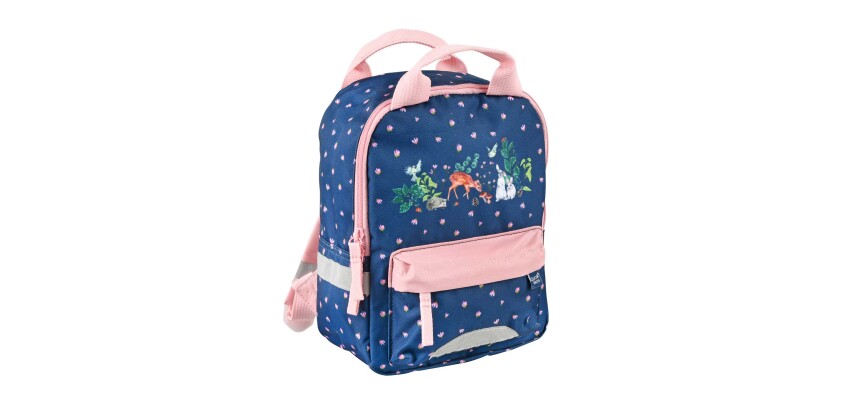 Quo Vadis - Sac à dos maternelle - Animascot - Forêt - 27x20x11 cm Toile (polyester) - 1 compartiment(s) - Avec bretelles et poignée