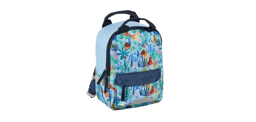 Quo Vadis - Sac à dos maternelle - Animascot - Jungle - 27x20x11 cm Toile (polyester) - 1 compartiment(s) - Avec bretelles et poignée