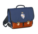 Quo Vadis - Cartable scolaire - Louise & Arthur - 38x30x14 cm - Toile (polyester) - 2 compartiment(s) - Avec bretelles et poignée- par 2