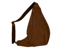 Quo Vadis - Sac - Velours - Marron - 51x29x2 cm Cuir de vachette suédé - 1 compartiment(s) - Avec bandoulière
