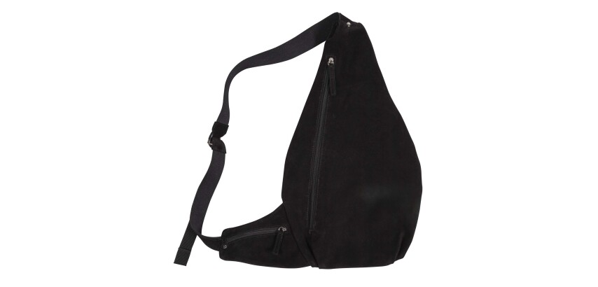 Quo Vadis - Sac - Velours - 51x29x2 cm Cuir de vachette suédé - 1 compartiment(s) - Avec bandoulière