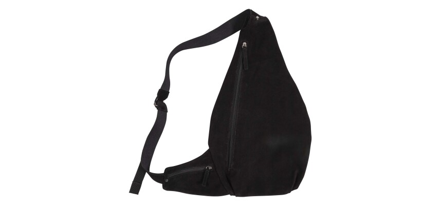 Quo Vadis - Sac - Velours - 51x29x2 cm Cuir de vachette suédé - 1 compartiment(s) - Avec bandoulière