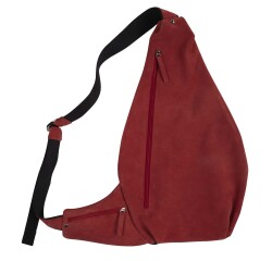 Quo Vadis - Sac - Velours - 51x29x2 cm Cuir de vachette suédé - 1 compartiment(s) - Avec bandoulière