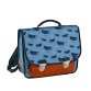 Cartable Vintage Quo Vadis - Animascot - 36x30x14 cm - Baleine