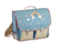 Quo Vadis - Cartable scolaire - Louise & Arthur - Multicolore - 38x30x14 cm - Toile (polyester) - 2 compartiment(s) - Avec bretelles et poignée