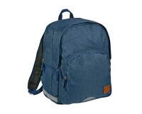 Quo Vadis - Sac à dos - QV Original - Bleu denim - 31x43x24 cm Toile (polyester) - 2 compartiment(s) - Avec bretelles et poignée