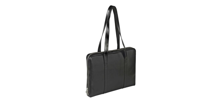 Quo Vadis - Sacoche - Satiny - 38x28,5x5 cm Cuir pleine fleur de vachette - 2 compartiment(s) - Avec bretelles