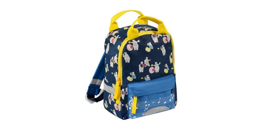 Quo Vadis - Sac à dos maternelle - Animascot - Multicolore - 27x20x11 cm - Toile (polyester) - 1 compartiment(s) - Avec bretelles et poignée