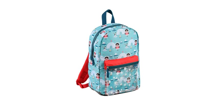 Quo Vadis - Sac à dos primaire - Louise & Arthur - Inuit - 23,5x34x13,5 cm Toile (polyester) - 1 compartiment(s) - Avec bretelles et poignée