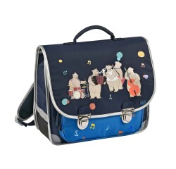 Quo Vadis - Cartable scolaire - Animascot - Multicolore - 36x30x14 cm - Toile (polyester) - 2 compartiment(s) - Avec bretelles et poignée