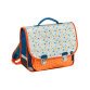 Cartable Vintage Quo Vadis - Animascot - 36x30x14 cm - Girafe