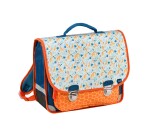 Quo Vadis - Cartable scolaire - Animascot - Girafe - 36x30x14 cm Toile (polyester) - 2 compartiment(s) - Avec bretelles et poignée