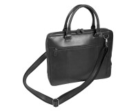 Quo Vadis - Sacoche - Rangers - Noir - 40x29,5x5 cm Cuir pleine fleur de buffle - 2 compartiment(s) - Avec bandoulière et poignée