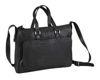 Quo Vadis - Sacoche papillon - Eaton - 41,5x30x9 cm - Cuir pleine fleur de vachette - 2 compartiment(s) - Avec bandoulière et poignée