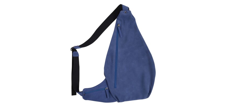 Quo Vadis - Sac - Velours - 51x29x2 cm Cuir de vachette suédé - 1 compartiment(s) - Avec bandoulière