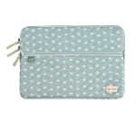 Quo Vadis - Housse ordinateur - Constance - Vert - 34x23,5x2,5 cm Toile (effet tissé) - 2 compartiment(s)