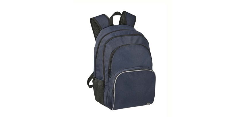 Quo Vadis - Sac à dos - Pure - Bleu - 29x45x15 cm Toile (polyester) - 2 compartiment(s) - Avec bretelles et poignée