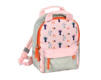 Quo Vadis - Sac à dos maternelle - Animascot - Lapin - 27x20x11 cm Toile (polyester) - 1 compartiment(s) - Avec bretelles et poignée