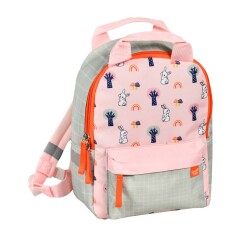 Quo Vadis - Sac à dos maternelle - Animascot - Lapin - 27x20x11 cm Toile (polyester) - 1 compartiment(s) - Avec bretelles et poignée