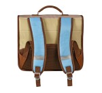 Quo Vadis - Cartable scolaire - Animascot - Chien - 36x30x14 cm Toile (polyester) - 2 compartiment(s) - Avec bretelles et poignée
