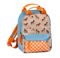 Quo Vadis - Sac à dos maternelle - Animascot - Chien - 27x20x11 cm Toile (polyester) - 1 compartiment(s) - Avec bretelles et poignée