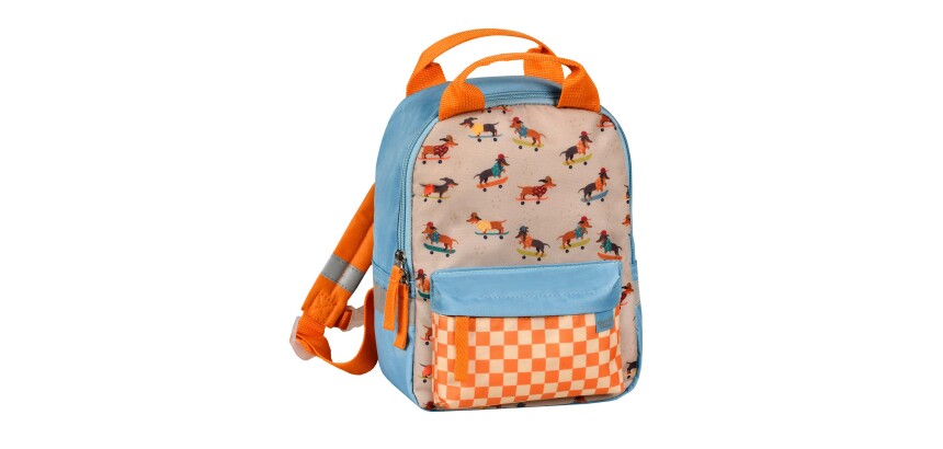 Quo Vadis - Sac à dos maternelle - Animascot - Chien - 27x20x11 cm Toile (polyester) - 1 compartiment(s) - Avec bretelles et poignée