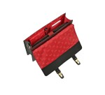Quo Vadis - Sacoche cartable - Rangers - Noir - 38x28,5x5 cm Cuir pleine fleur de buffle - 3 compartiment(s)