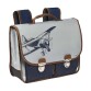 Quo Vadis - Cartable scolaire - Louise & Arthur - Multicolore - 38x30x14 cm - Toile (polyester) - 2 compartiment(s) - Avec bretelles et poignée