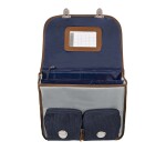 Quo Vadis - Cartable scolaire - Louise & Arthur - Multicolore - 38x30x14 cm - Toile (polyester) - 2 compartiment(s) - Avec bretelles et poignée