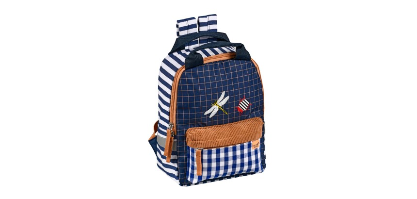 Quo Vadis - Sac à dos maternelle - Animascot - Petite bête - 27x20x11 cm Toile (polyester) - 1 compartiment(s) - Avec bretelles et poignée