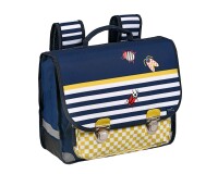 Quo Vadis - Cartable scolaire - Animascot - Multicolore - 36x30x14 cm - Toile (polyester) - 2 compartiment(s) - Avec bretelles et poignée
