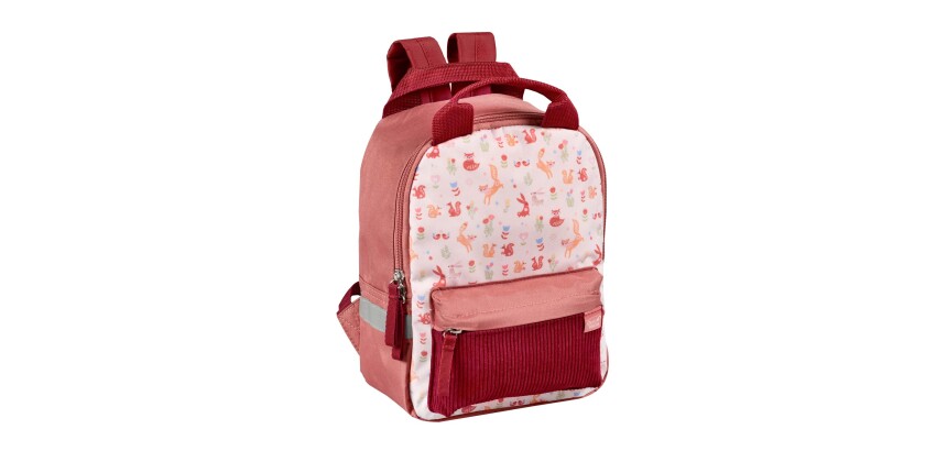 Quo Vadis - Sac à dos maternelle - Animascot - scandinavia - 27x20x11 cm Toile (polyester) - 1 compartiment(s) - Avec bretelles et poignée