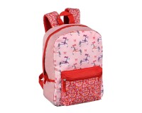 Quo Vadis - Sac à dos primaire - Louise & Arthur - carrousel - 26,5x36,5x13 cm Toile (polyester) - 1 compartiment(s) - Avec bretelles et poignée