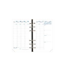 Agenda Semainier Timer Planning Recharge Quo Vadis - Français - 16 mois de Sept/Déc - 10x17 cm