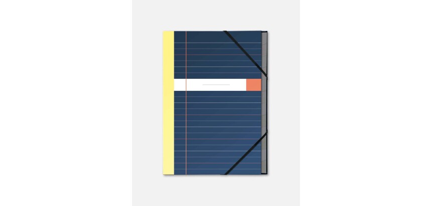 Quo Vadis - Chemise trieur - Papier Tigre - Rayure - 24x33 cm