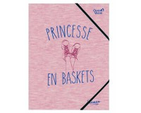 Quo Vadis - Chemise 3 rabats élastique - Shaman - Blanc - 24x32 cm - par 10