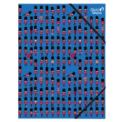 Quo Vadis - Chemise 3 rabats élastique - Cities - Soldier - 24x32 cm