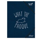 Quo Vadis - Chemise 3 rabats élastique - Shaman - Phoque - 24x32 cm