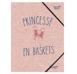 Quo Vadis - Chemise 3 rabats élastique - Shaman - Princesse - 24x32 cm