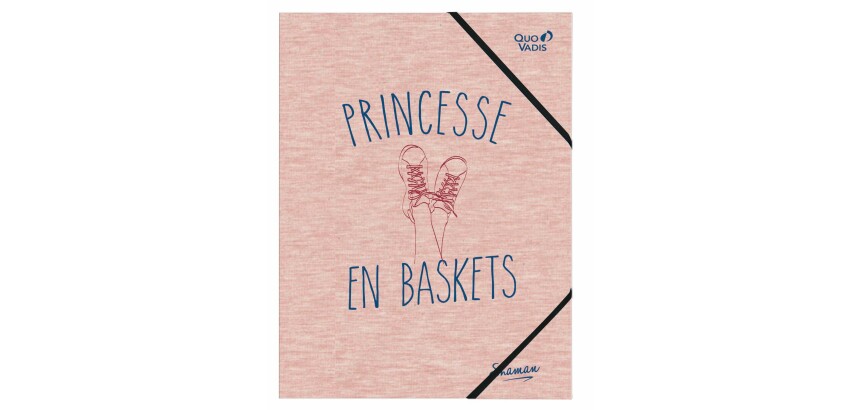 Quo Vadis - Chemise 3 rabats élastique - Shaman - Princesse - 24x32 cm