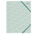 Quo Vadis - Chemise 3 rabats élastique - Daisy - Vert - 24x32 cm