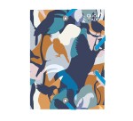 Quo Vadis - Chemise 3 rabats élastique - Jungle spirit - Oiseaux - 12x16 cm