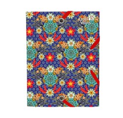 Quo Vadis - Chemise 3 rabats élastique - Catalina Estrada - Oiseaux - 12x16 cm