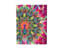Quo Vadis - Chemise 3 rabats élastique - Catalina Estrada - Paon - 12x16 cm